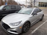 Shimmering Silver Pearl Hyundai Sonata in 2020