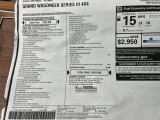 2022 Jeep Grand Wagoneer Series III 4x4 Window Sticker