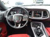 2021 Dodge Challenger R/T Scat Pack Black/Ruby Red Interior