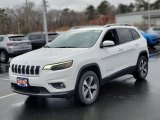 2021 Bright White Jeep Cherokee Limited 4x4 #143582690