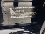 2020 5 Series Color Code for Carbon Black Metallic - Color Code: 416