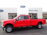 2022 Race Red Ford F250 Super Duty XLT SuperCab 4x4 #143585355