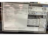 2021 Mercedes-Benz G 550 Window Sticker