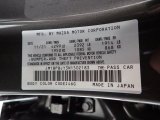 2022 Mazda3 Color Code for Machine Gray Metallic - Color Code: 46G