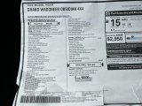 2022 Jeep Grand Wagoneer Obsidian 4x4 Window Sticker