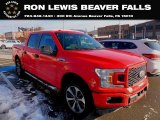 2019 Race Red Ford F150 STX SuperCrew 4x4 #143626240