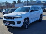 2022 Bright White Jeep Grand Cherokee L Overland 4x4 #143626226