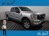 2021 Iconic Silver Ford F150 XL SuperCrew 4x4 #143633034