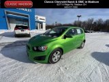 2016 Dragon Green Metallic Chevrolet Sonic LT Hatchback #143633050