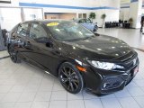 2017 Honda Civic Sport Hatchback Front 3/4 View