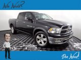 2011 Brilliant Black Crystal Pearl Dodge Ram 1500 Big Horn Crew Cab 4x4 #143641437