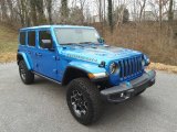 2021 Jeep Wrangler Unlimited Rubicon 4xe Hybrid Front 3/4 View