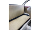 1971 Volkswagen Karmann Ghia Coupe Rear Seat