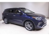 2017 Storm Blue Hyundai Santa Fe Ultimate AWD #143656759