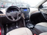 2016 Hyundai Santa Fe Sport AWD Beige Interior
