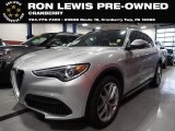 2018 Silverstone Gray Metallic Alfa Romeo Stelvio Ti Sport AWD #143675265