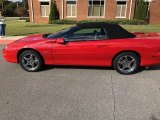 2002 Bright Rally Red Chevrolet Camaro Z28 SS 35th Anniversary Edition Convertible #143675235