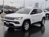 2022 Bright White Jeep Compass Latitude 4x4 #143675251