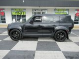 2020 Santorini Black Metallic Land Rover Defender 110 First Edition #143675317