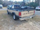 1992 Dodge Dakota Dark Forest Green Metallic