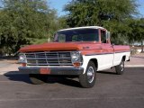 1969 Ford F100 Custom Farm and Ranch Special Regular Cab 4x4 Front 3/4 View