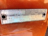 1969 F100 Color Code for Cordova - Color Code: H