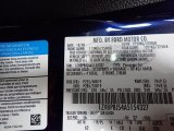 2010 Mustang Color Code for Kona Blue Metallic - Color Code: L6