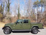 2022 Sarge Green Jeep Gladiator Overland 4x4 #143682792