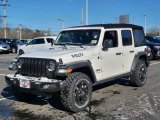 2022 Bright White Jeep Wrangler Unlimited Willys 4x4 #143682818