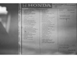 2022 Honda Pilot Touring Window Sticker