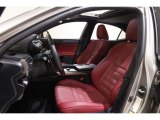 2020 Lexus IS 350 F Sport AWD Rioja Red Interior