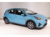 2018 Tide Pool Pearl Toyota Prius c Three #143703115