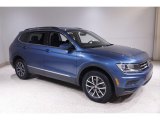 2020 Blue Silk Metallic Volkswagen Tiguan SE 4MOTION #143709749