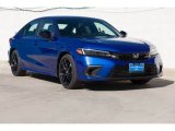 2022 Aegean Blue Metallic Honda Civic Si Sedan #143718366