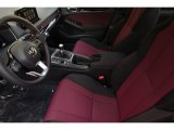 2022 Honda Civic Si Sedan Black/Red Interior