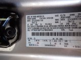 2020 F150 Color Code for Iconic Silver - Color Code: JS