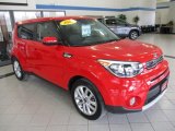 2019 Kia Soul + Front 3/4 View