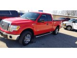 2012 Race Red Ford F150 XLT SuperCab 4x4 #143729038