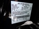 2021 Mustang Mach-E Color Code for Shadow Black - Color Code: G1