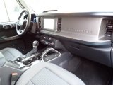 2021 Ford Bronco Outer Banks 4x4 4-Door Space Gray/Navy Pier Interior