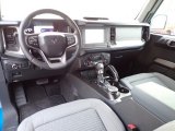 2021 Ford Bronco Outer Banks 4x4 4-Door Space Gray/Navy Pier Interior