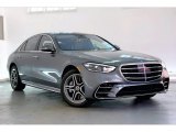 Selenite Gray Metallic Mercedes-Benz S in 2022