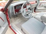 1985 Chevrolet El Camino Conquista Gray Interior