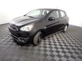 2017 Mystic Black Mitsubishi Mirage ES #143752521