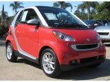 2009 Rally Red Smart fortwo passion coupe #14354172