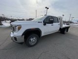2022 Summit White GMC Sierra 3500HD Pro Crew Cab 4WD Chassis #143762546