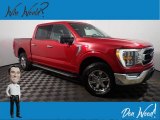 2021 Rapid Red Ford F150 XLT SuperCrew 4x4 #143762544
