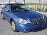 2008 Marathon Blue Pearl Chrysler Sebring Touring Convertible #1430834