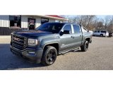 2017 Stone Blue Metallic GMC Sierra 1500 SLT Crew Cab 4WD #143770158