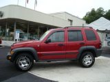 2006 Inferno Red Pearl Jeep Liberty Sport 4x4 #14367275